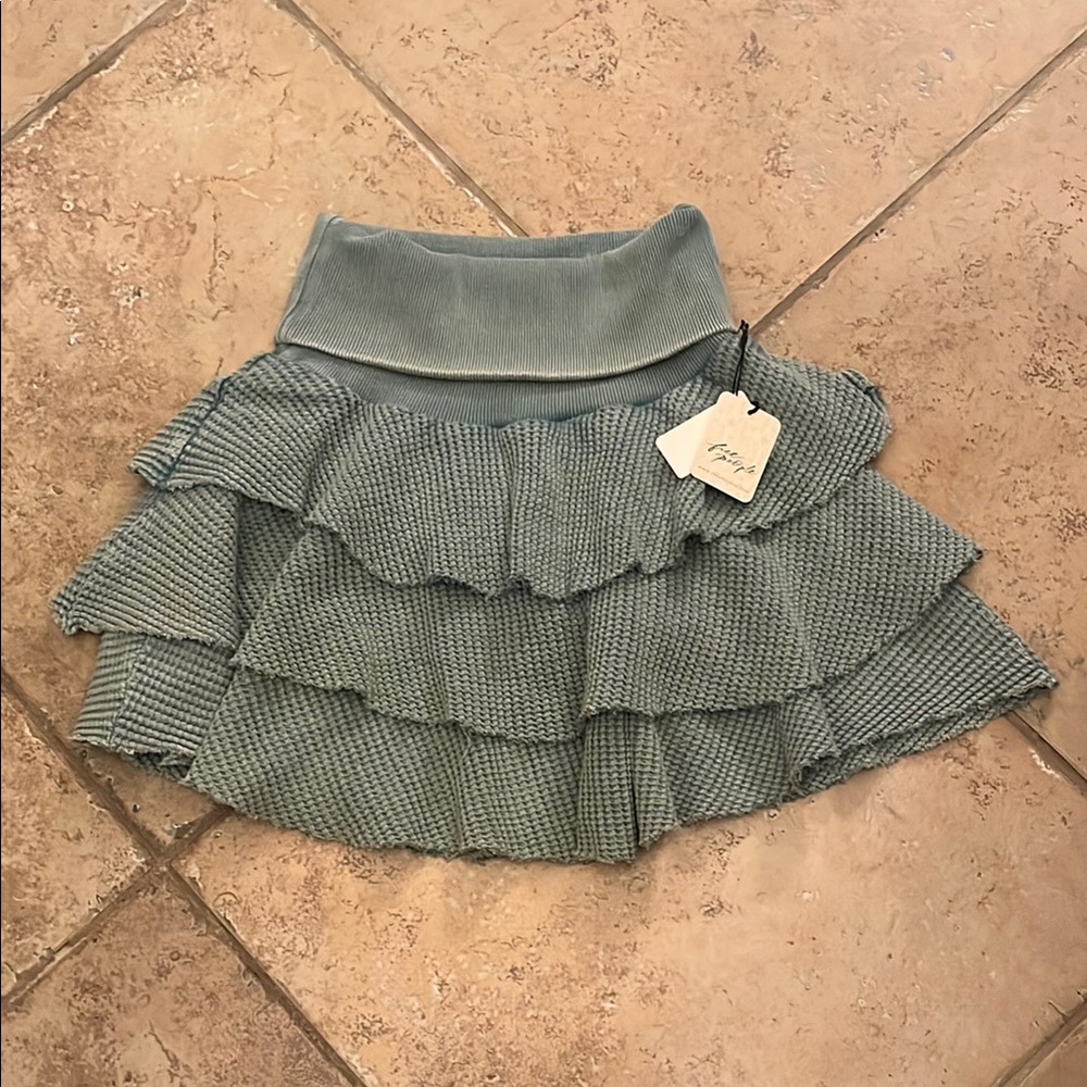 Free People Ruffled Women's Skirt